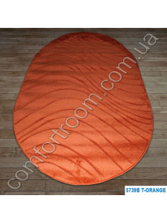 Килим Tuna 5739b orange Овал